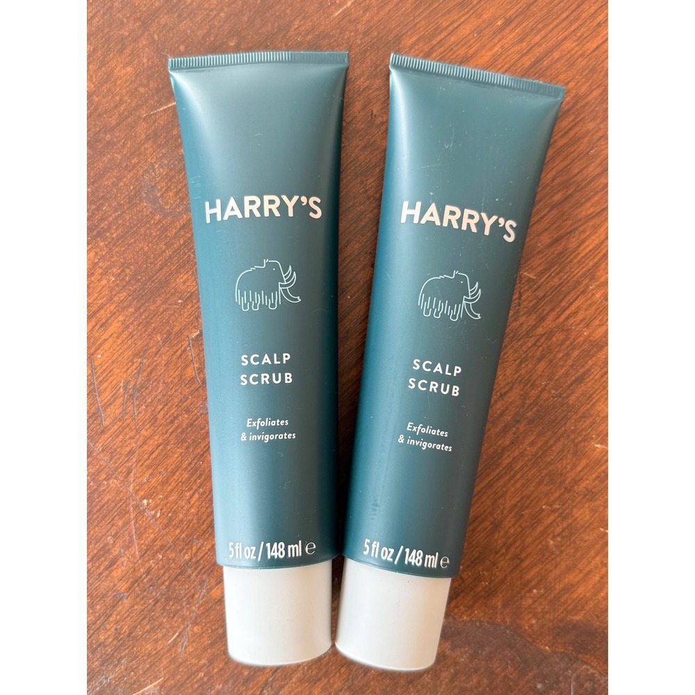 Harry's Scalp Scrub Exfoliates & Invigorates 5 fl oz / 148 ml 2-Pack Lot
